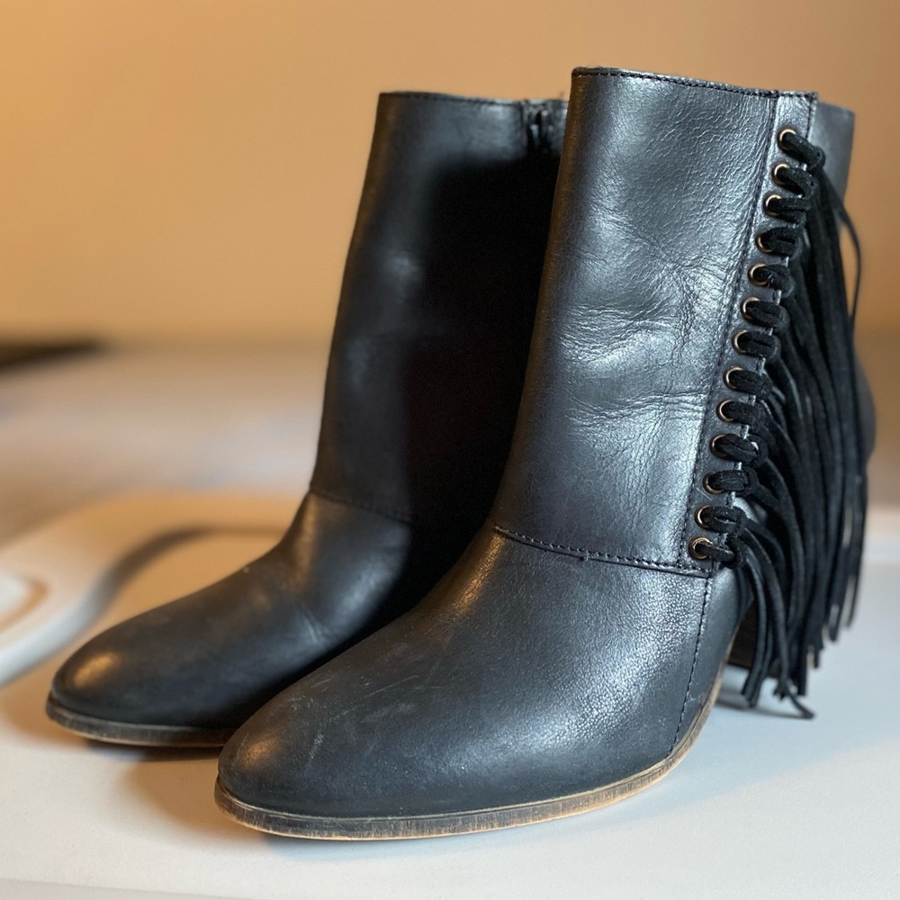 Black booties